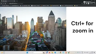 Zoom Image using JavaScript and CSS