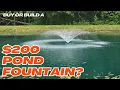 Buy or Build a Pond Fountain for 200 Reliy Pond Fountain Review