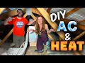 Replace Your Old HVAC System With THIS DIY Heat Pump Install