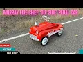 1950s Murray Pedal Car Dip Side Pedal Car Fire Chief Denwerks for Bring a Trailer
