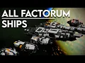 New Factorum ships revealed showcase