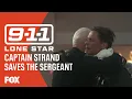 Captain Strand Saves Sergeant O Brien From A Fire Season 3 Ep 7 9-1-1 Lone Star