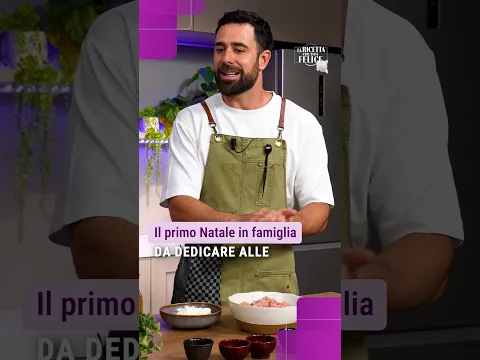 Il primo Natale in famiglia | Chef ROBERTO VALBUZZI a La ricetta che ti fa felice
