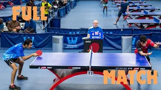 westchester table tennis center may 2026 open singles finals hagberg johan vs sareen aditya