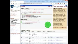 IRB Manager DashboardTerms