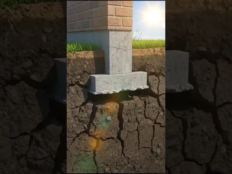 Never Use Shallow Foundation on Black Cotton Soil! #shorts #construction