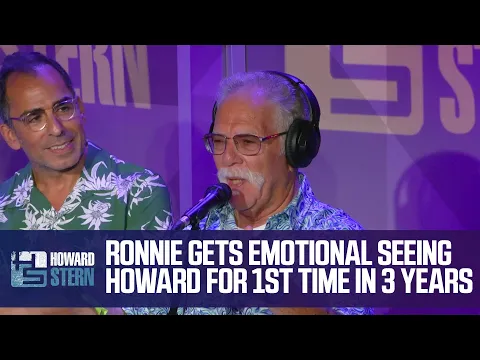 Download MP3 Ronnie the Limo Driver Gets Emotional Seeing Howard for 1st Time in 3 Years