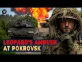 Download Lagu Ukrainian Leopard Ambushes Russian Convoy but Runs Out of Shells | COMBAT STORIES