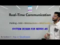 Polling vs WebSockets vs SSE vs Webhooks When to Use What System Design for Nerds