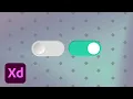 Micro Interaction Toggle Switch in Adobe XD