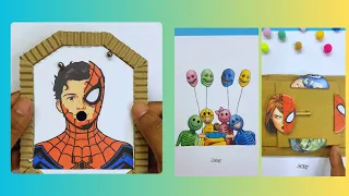 Creative and Amazing Spider Man & Verity From Minecraft Shorts Video Collection 😮#shortscollection 
