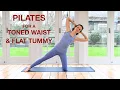 Pilates Workout For A Slim Waist \u0026 Flat Tummy 30 mins
