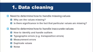 Data Preprocessing Part 1 of 3