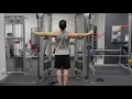 Standing Cable Rear Delt Fly