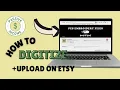 How to Create and Sell Embroidery Designs for Passive Income Canva Hatch Etsy Tutorial