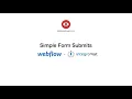 Simple Webflow Form Submit with Integromat