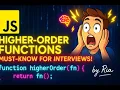 Higher-Order Functions in JavaScript Advanced Map Filter Reduce Explained Simply