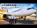 12 Hours across Africa in A330 cockpit Neo Presentation