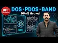 Lecture No 10 - DOS PDOS Band Structure of MoS using DMol Material Studio