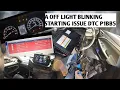 A off Light Blinking Vehicle Starting Issue Brezza Li - ion Battery Issue