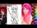 Coloring Cute Harry Potter Coloring Page Ohuhu Art Markers