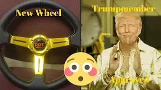 ARE EBAY STEERING WHEELS ANY GOOD RTD MOTORING RACING WHEEL INSTALL AND REVIEW