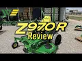 2023 John Deere Z970R Zero Turn Mower Review Walkaround