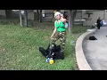 stomping on the ninja s head