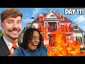 FlightReacts To MrBeast Last To Leave Mansion Keeps It