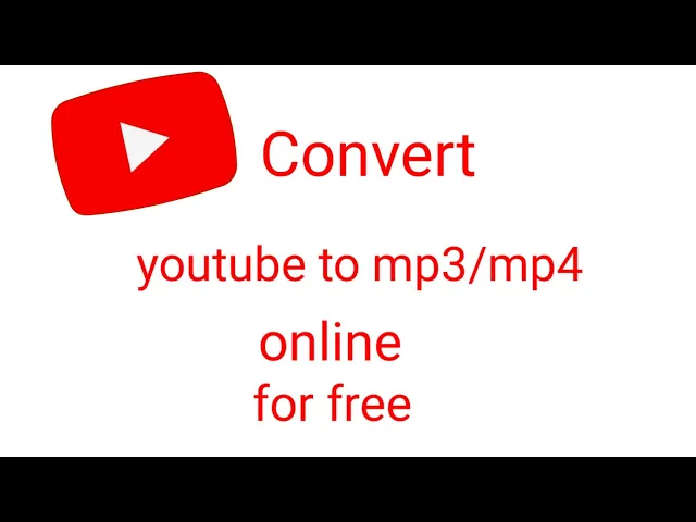 Download MP3 Convert YouTube to MP3/MP4 online