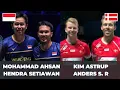 Download Lagu DADDIES KE FINAL! Ahsan/Hendra (INA) vs Astrup/Rasmussen (DEN) | Badminton Highlight