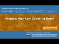 Python 05E - High Low Game