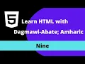 9 Learn HTML with Dagmawi-Abate Nested List Example Amharic