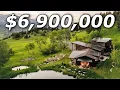 Touring a 6 900 000 Custom Luxury Mountain Home in Bozeman Montana