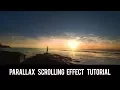 Wordpress tutorial Parallax scrolling effect tutorial