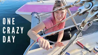 A DAY FILLED WITH BOAT JOBS [Ep. 16]