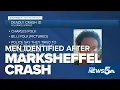 Two identified in a fatal three-car accident last month on Marksheffel Road