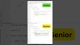Junior vs Senior Backend developer Beginner vs Pro