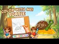 How to Color a Turtle for Kids Adults Fun and Easy Coloring Pages by ColoringHub