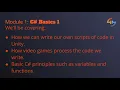 The Basics Of C Code Part 1 Module 1 Lesson 1 FMOD Unity Essentials