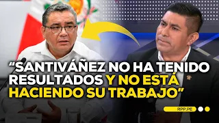 Alex Flores apoya la censura de Santiváñez por falta de resultados #LASCOSASRPP | ENTREVISTA