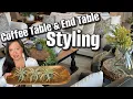 Coffee Table And End Table Styling