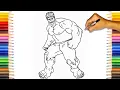 The Avengers HULK Coloring Book First Avengers Hulk Special Coloring Pages