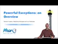 Powerful Exceptions an Overview W5S4-EN