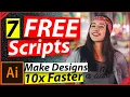 7 Free Illustrator Scripts Speed Up Your Design Works Up To 10 Times Faster Quick Way To Design