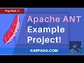 Ant Example - Writing build xml from scratch for a sample project