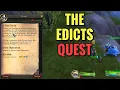 The Edicts Quest WoW TWW