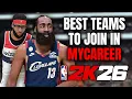 The Top 5 Teams to Join for Each Position in NBA 2K26 MyCareer in 2026