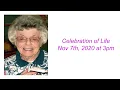 Aunt Aggie s Life Celebration