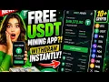 FREE USDT Mining App Crypto Mining App Wit raw Instantly 2026